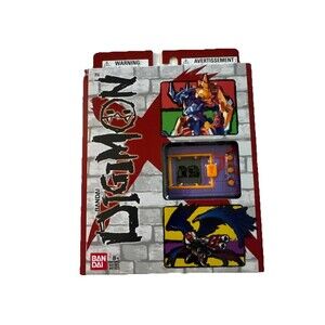 Bandai 2021 Digimon Digivice X Purple Orange English Version Virtual Pet New